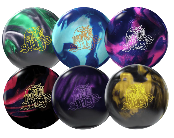 different weight options of Tropical Surge Bowling Ball